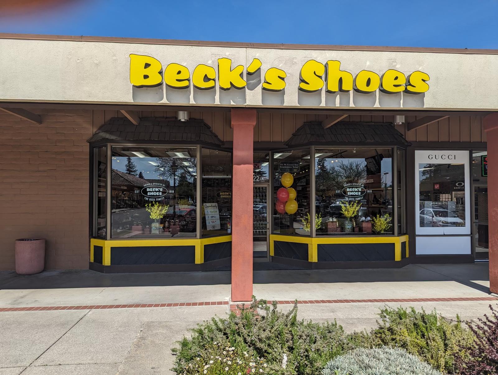 Stores Beck's Shoes